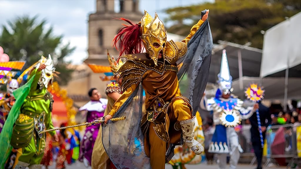 Carnival of Cajamarca in Peru