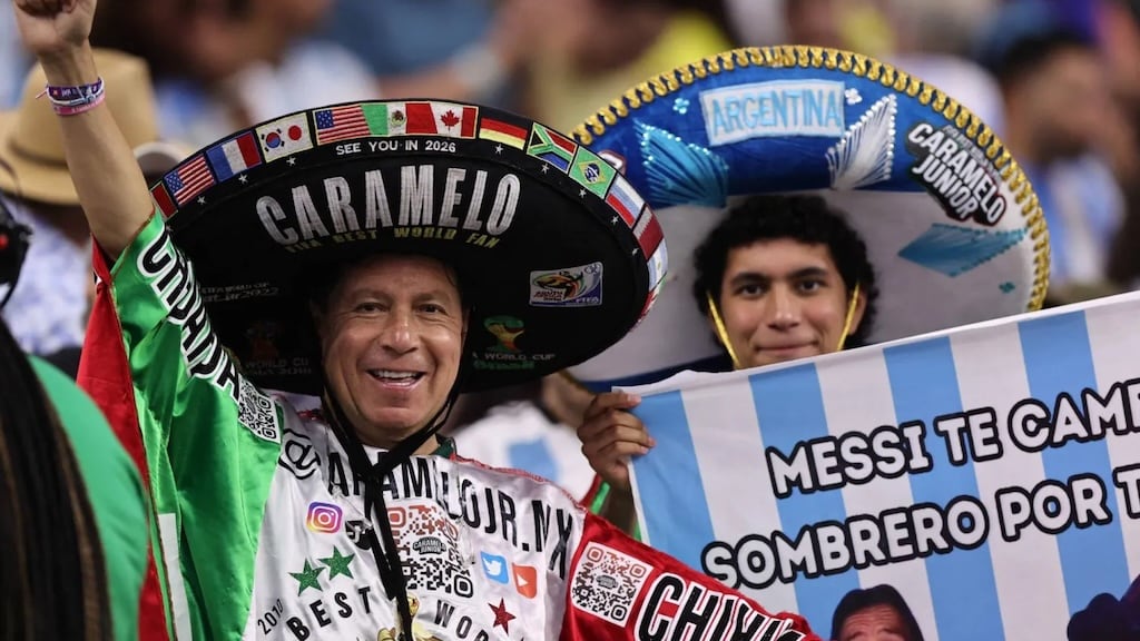 Vibrant street art in Miami celebrating Copa America and Lionel Messi