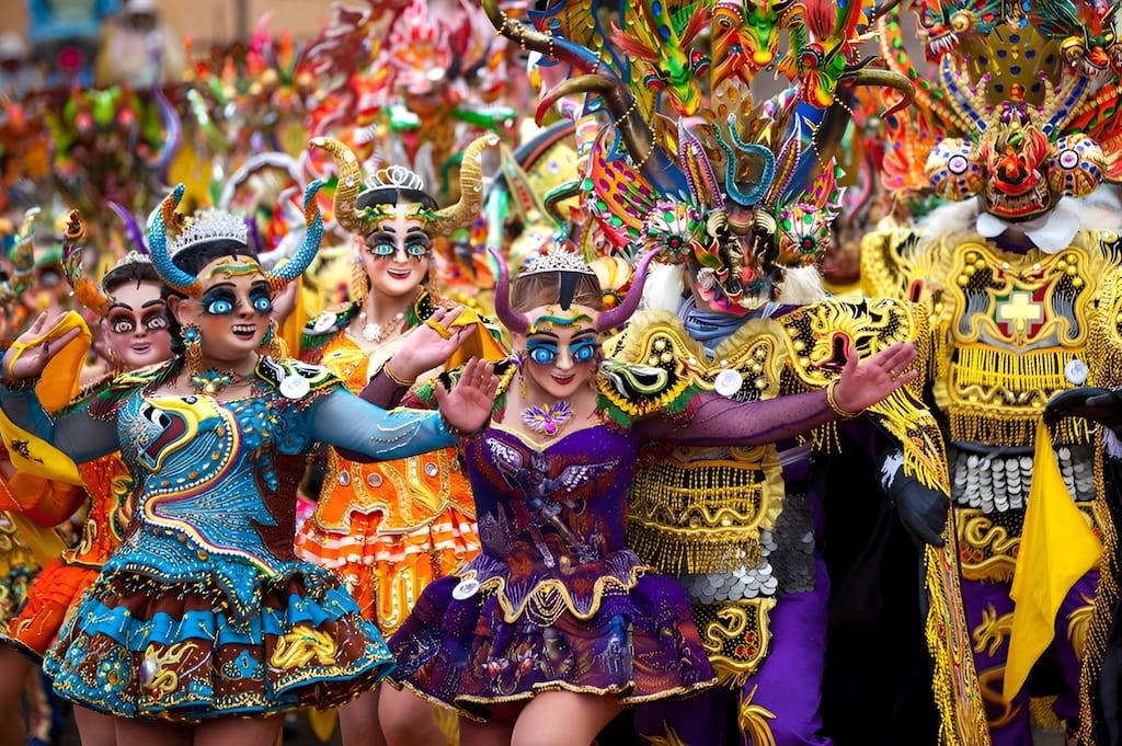 Oruro Carnival in Bolivia, South America