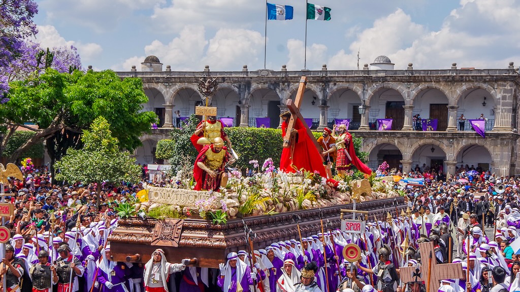 Semana Santa in Antigua, Guatemala