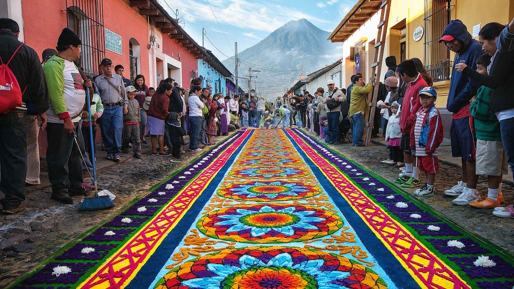 Guatemalan Semana Santa in Antigua